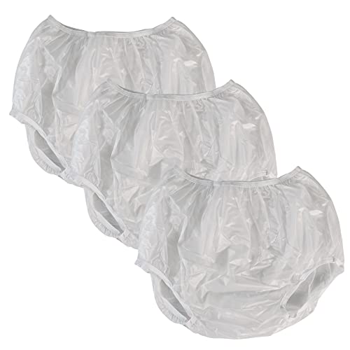 Adult Vinyl Waterproof PullOnCover Incontinence Pants This is not a Diaper Extra Oversized Waterproof Underwear Protection to GO ON TOP ofTogether with Diapers Briefs as a Added Leak Resistance